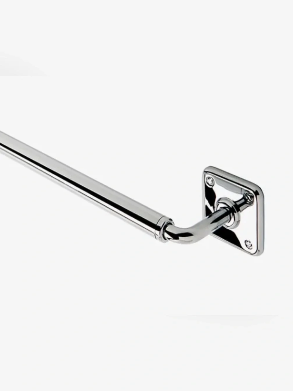 Waterworks Ludlow Single Towel Bar - Polished Nickel
